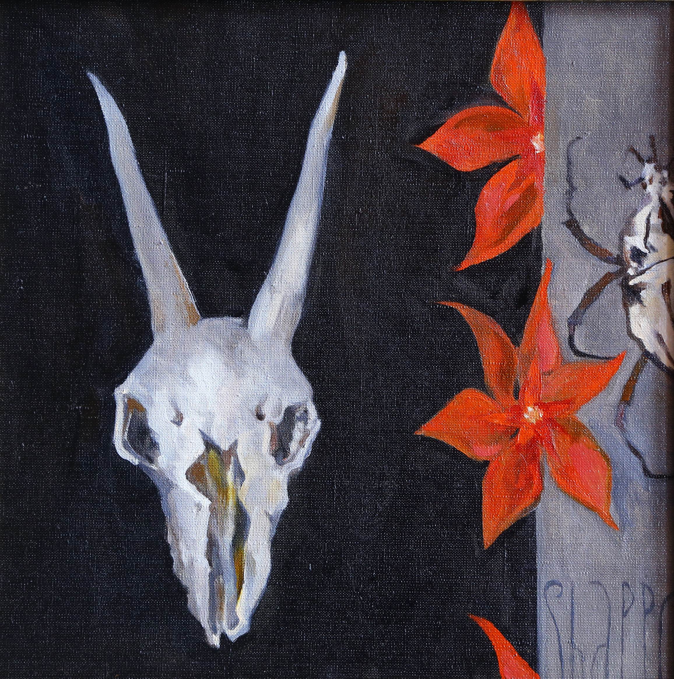 NOCHE. canvas. oil. 40X40 cm.