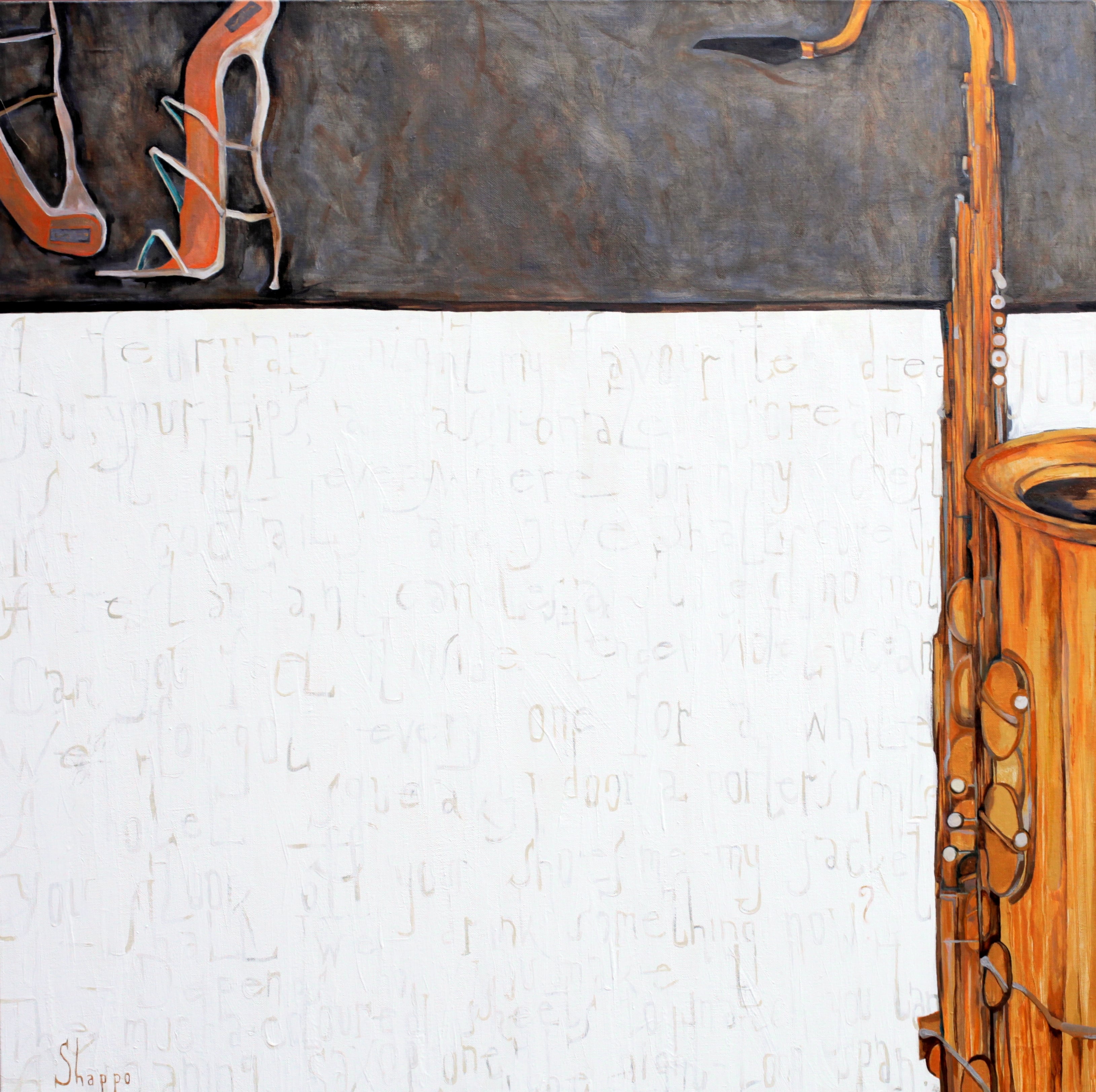 A FEBRUARY DREAM. canvas. oil. acrylic. 160X160 cm.